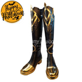 【In Stock】Game Genshin Impact Cosplay Aether Shoes Boots